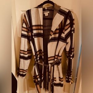 Thick fabric - Burberry style - Cardigan